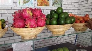 cane fruit basket