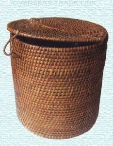 Cane Laundry Basket