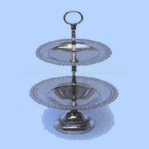 Two Tire Cake Stand Round