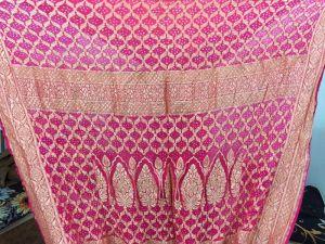 Designer Banarasi Bandhani Saree