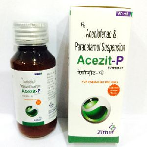 Aceclofenac & Paracetamol Suspension