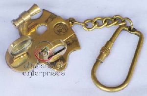 Sextant Key Chain