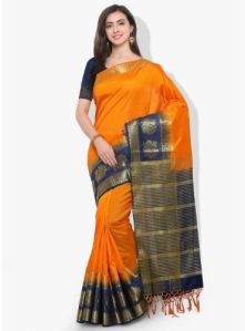 jacquard silk saree