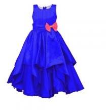 PARTY WEAR SILK BABY FROCK GIRLS FROCK