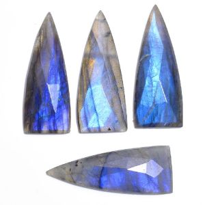 Labradorite dagger rosecut flat cab