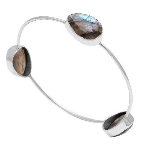 pear silver bracelet