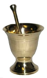 Brass Metal Mortar