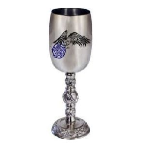 Crystal Brass Chalice