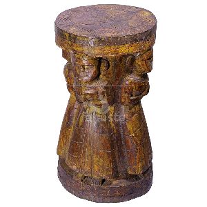 Antique Look Wooden Stool