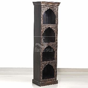 Arch Carved Wooden Shelf