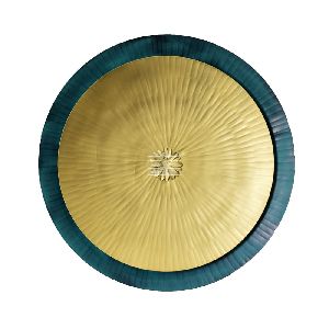 DOUBLE DISC METAL WALL ART