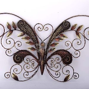 IRON BUTTERFLY WALL HANGING DECOR