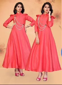 Ladies Party Wear Gown