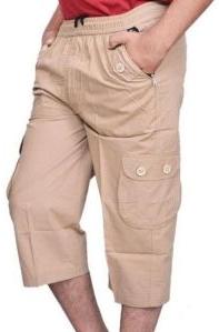 Mens Cotton Capri