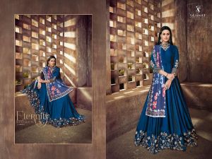 Heavy Tapeta Sarteen and Silk Long Suits