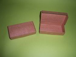 Mini Kraft Paper Folding Boxes