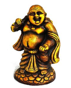 Laughing Buddha Yellow