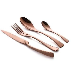 Copper Spoon Set