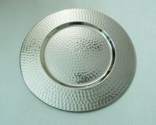 Dinnerware silver Charger Plate