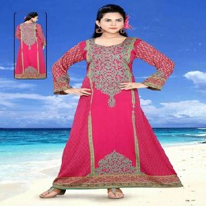 decoration CRAPE kaftan caftan dress