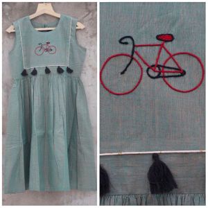 Cycle Khadi Long Kurti