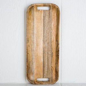 Rectangular Mango Wood Tray