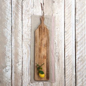 Rectangular slate cheese board In Mango Wood