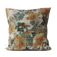 Hand Embroidered Design Kantha Cotton Cushion Cover