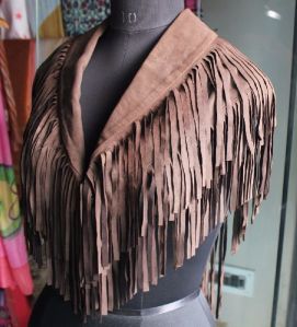 fringed suede jacket