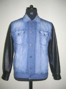 Denim Stylish Varsity Jacket