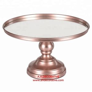 Round Metal Cake Stand