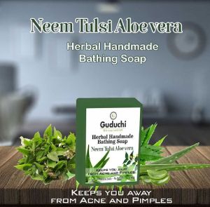 GUDUCHI HERBAL HAND MADE SOAP NEEM TULSI ALOEVERA