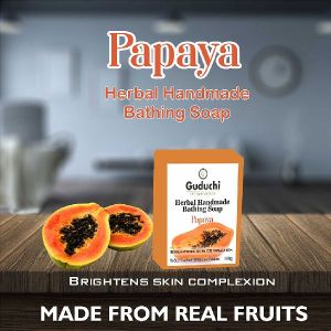 GUDUCHI HERBAL HAND MADE SOAP PAPAYA