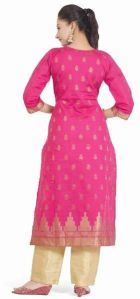 dark pink designer kurti