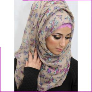 printed Arab Hijab