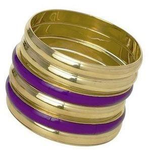 brass fashion Bangle Set