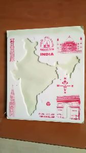 School Student Guideline India Map Thik Templates