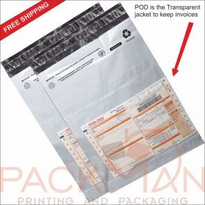 6 x 7 Inches POD Premium 60 Microns Security Bags Tamper Proof Courier Bags MATT Finish