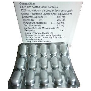 Vitamin D3 & Calcium Tablets