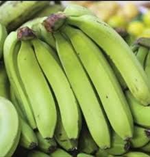 Fresh Raw Green Banana