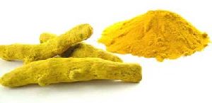 yellow turmeric powder