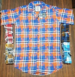 Mens Checked Shirts