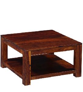 Solid Wood Coffee Table in Honey oak Finish