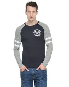 Mens Full Sleeves Printed T-Shirt