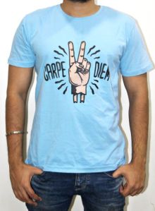 Mens Half Sleeves Printed T-Shirt