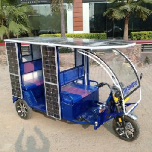 powered Electric Trike Rickshaw