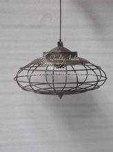 Grid Style Wall Hanging Bulb Lamp