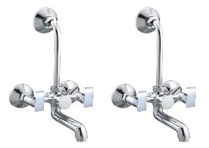 Drizzle Wall Mixer 2 in 1 Swift Brass - Set of 2