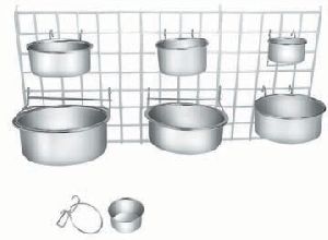 Stainless Steel Coop Cup with Wire Hanger