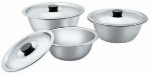 Stainless Steel Mixing Bowl With Lid